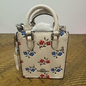 Coach North/South Mini Tote Bag Charm